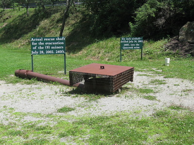 File:Quecreek Mine Rescue shaft.jpg