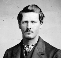 2. Wyatt Earp at age 21, circa 1869