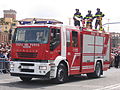 Italian fire truck (Vigili del fuoco).