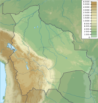 Achakanani is located in Bolivia