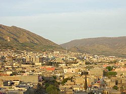 Skyline of Dohuk.