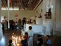 A baptism ceremony in El Esquilinchuche