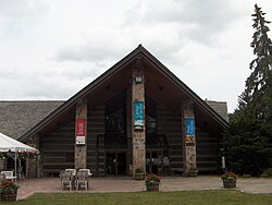 The McMichael Canadian Art Collection gallery entrance.