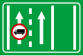 III-88 Alternating passing of vehicles