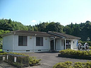 車站遺址變為鶴田鐵路紀念館