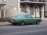 Rear view of Japanese four-cylinder/export model of Nissan/Datsun Skyline