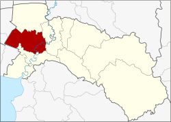 Amphoe location in Chachoengsao Province