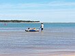 Inverloch Children Playing At Anderson Inlet