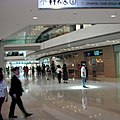 Various shops and a cinema inside the IFC mall