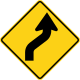 Reverse curve (right)