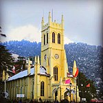 Christ Church in winter