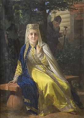 Николай Неврев. «Василиса Мелентьевна». 1886