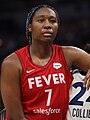 Aliyah Boston, BA 2023, power forward and center for the Indiana Fever