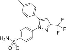 Celecoxib structure.png