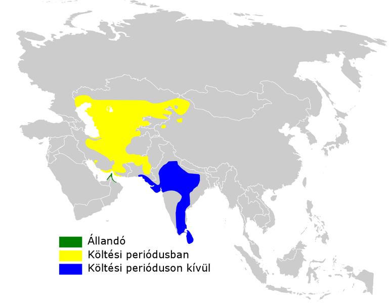 Файл:Iduna rama distribution map.png