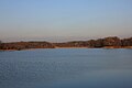 Long View of Lake Olson near sunset