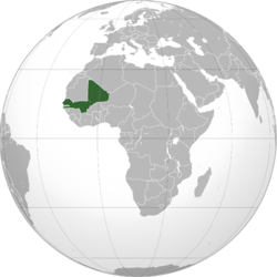 Location of Mali Federation