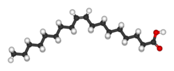 Oleic acid's three dimensional structure