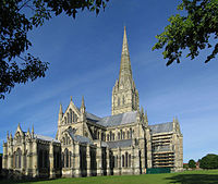 Salisbury Cathedral from the northeast