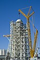 Topping out the A-3 Test Stand at the John C. Stennis Space Center.