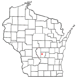 Location of Westfield (town), Marquette County, Wisconsin