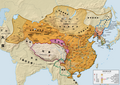 Tang Dynasty greatest extent.