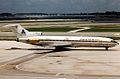 Boeing 727-2J7-Adv. de Mexicana (N553NA) en el Aeropuerto Internacional de Miami.