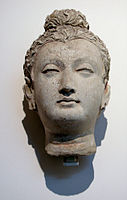 Buddha head from Hadda, Afghanistan, 3rd–4th centuries