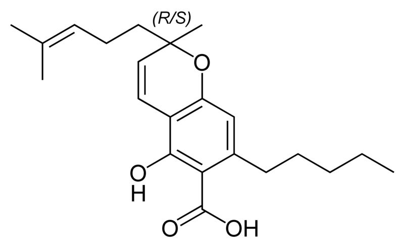 Archivo:Cannabichromenic acid A.png