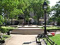 Another view of the fountain, looking directly south