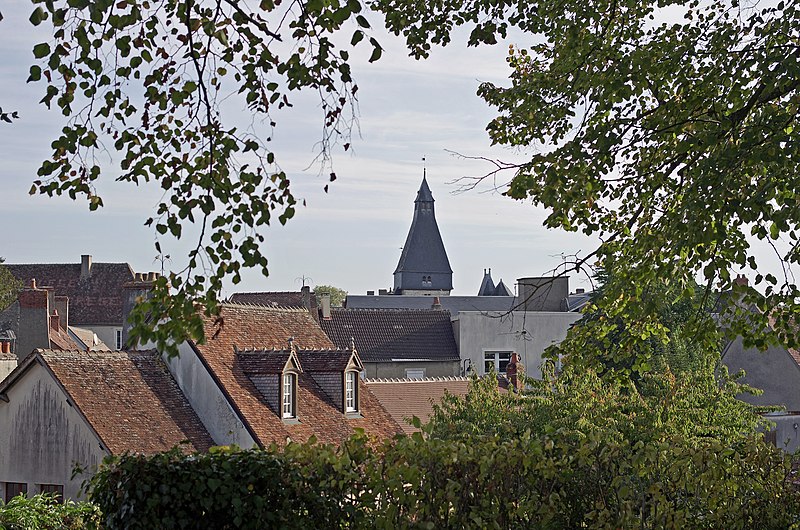 File:Flèche du Beffroi Dun-sur-Auron.jpg