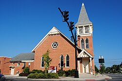 Hilliard United Methodist Church, built 1883