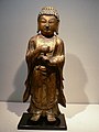 Standing Vairocana, 9th c. Gilt bronze; 52.8 cm. Tokyo National Museum, Ogura Collection.