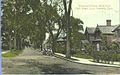 Elmwood Avenue, looking west from High Street, 1915 postcard