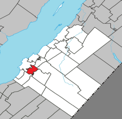 Location within Kamouraska RCM