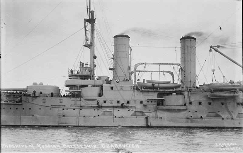 Файл:Tsesarevich Russian Battleship.jpg