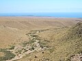 In the desert above Tamchy. Choktal peninsula in the background.