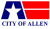 Flag of Allen, Texas