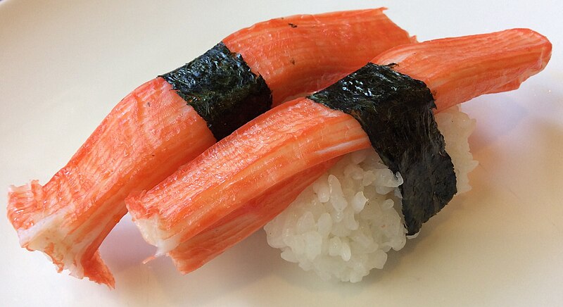 File:HSY- Sushi, Imitation Crab.jpg