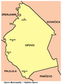 Map of Opovo municipality