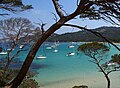 The beach of la Courtade in the Îles d'Hyères,  France