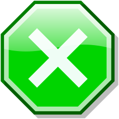 File:Stop x nuvola green.svg