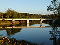 Pedestrian bridge at Winton Woods