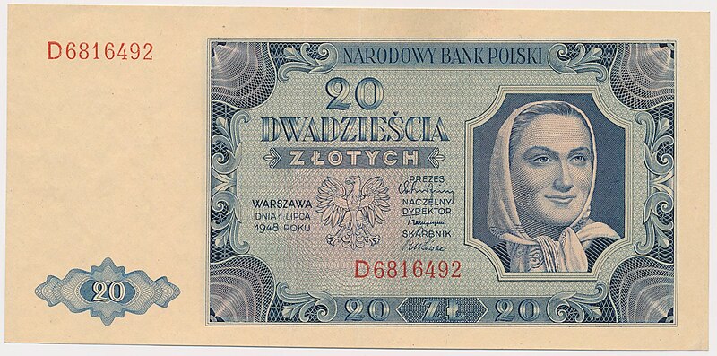 File:20 złotych 1948 awers.jpg