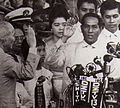 Inauguration of President Diosdado P. Macapagal, 1961.