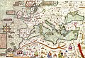 Part of the Catalan Atlas by Abraham Cresques, 1375, National French Library.