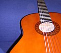 Feliz, feliz en tu día... Te regalo esta guitarra flamenca para que cantes unas bulerías. Si elevas al cuadrado su número de cuerdas obtendrás un número significativo. HUB (discusión) 17:37 25 ene 2010 (UTC)