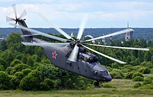 Russian Air Force Mi-26 on lift off