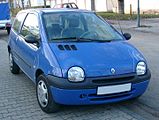 2004–2012 Twingo, front (non standard wheels)