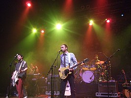 The Shins performing in London, March 2007